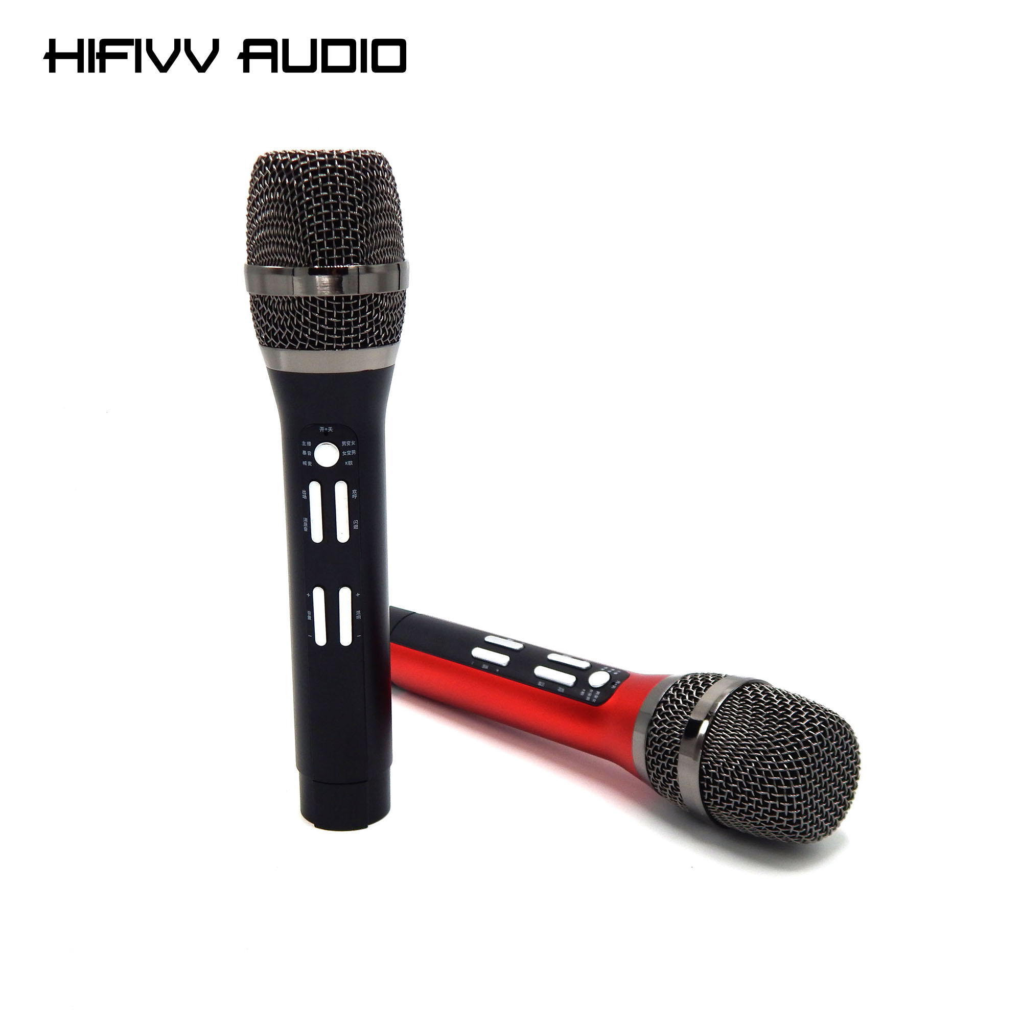 Bluetooth Karaoke Microphone Handheld - Zestaw samochodowy UHF KTV Mikrofon do