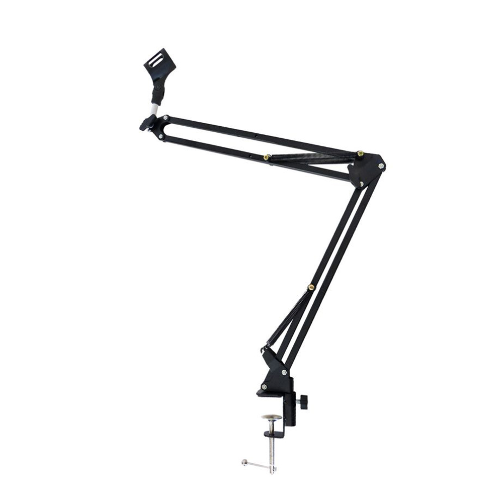 Microphone Shock Mount Universal - Składany metalowy wysuwany wspornik stojaka na