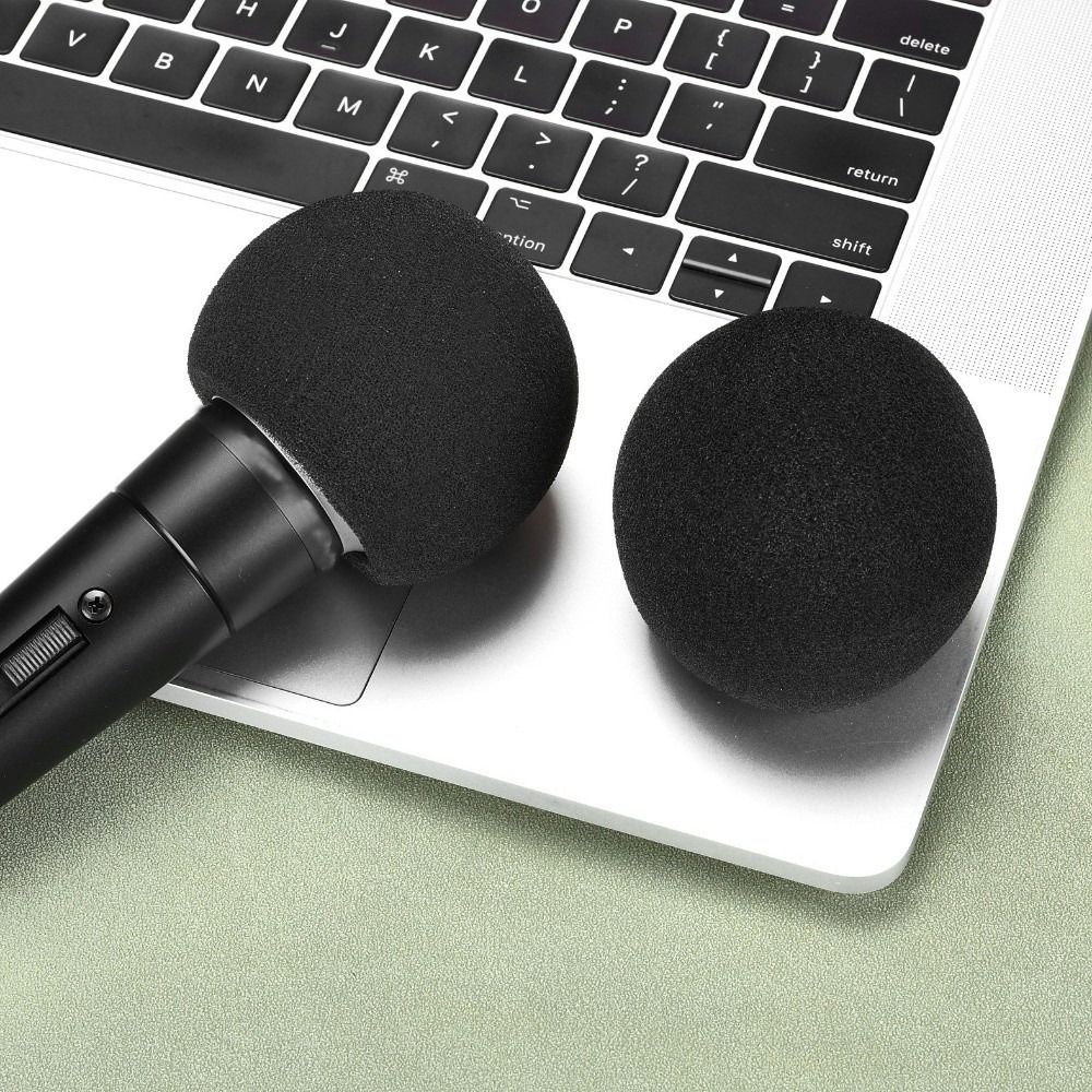 Microphone Pop Filter Foam Windscreen - Wymienna osłona mikrofonu z włókniny, piankowa