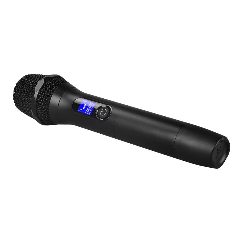 Uhf Wireless Microphone System Dual Channel - System mikrofonowy bezprzewodowy VM300 UHF, dwukanałowy,