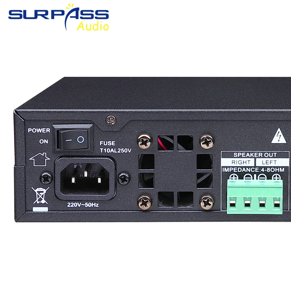 Karaoke Amplifier Mixer Bluetooth - Wzmacniacz miksujący audio karaoke PA z