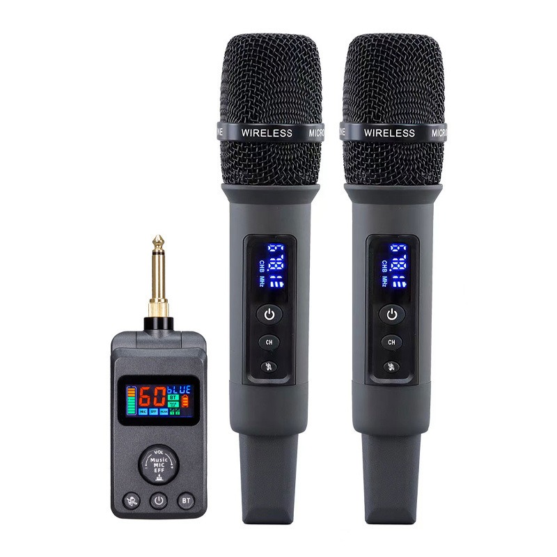 Bluetooth Karaoke Microphone Handheld - Bezprzewodowy mikrofon Bluetooth z DSP, funkcją
