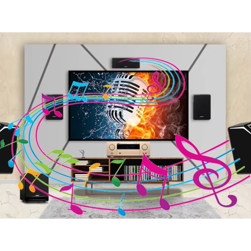 Karaoke Amplifier Mixer Bluetooth - Najlepszy profesjonalny wzmacniacz miksujący 100W, mocny,