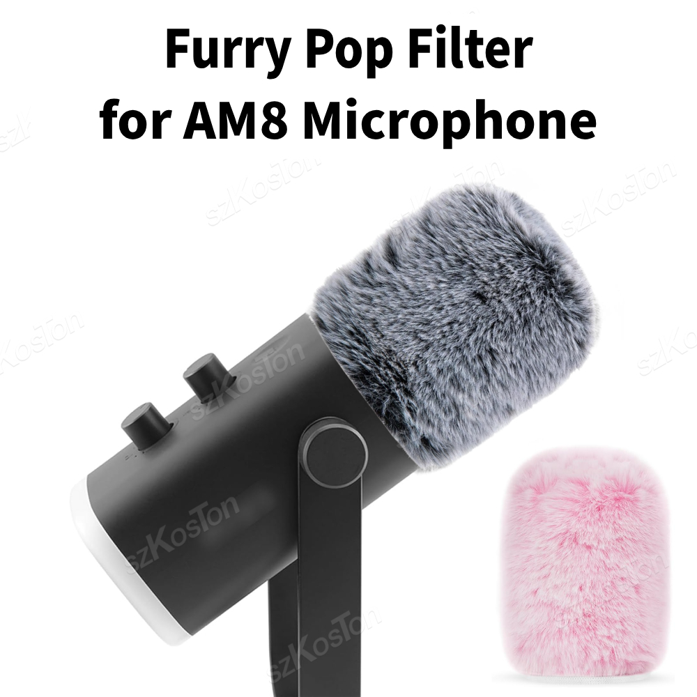 Microphone Pop Filter Foam Windscreen - Osłona przeciwwietrzna mikrofonu, redukcja szumów, piankowa