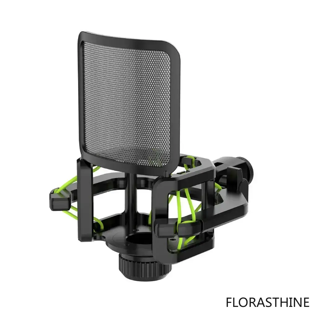 Microphone Shock Mount Universal - Uchwyt antywibracyjny do mikrofonu z filtrem