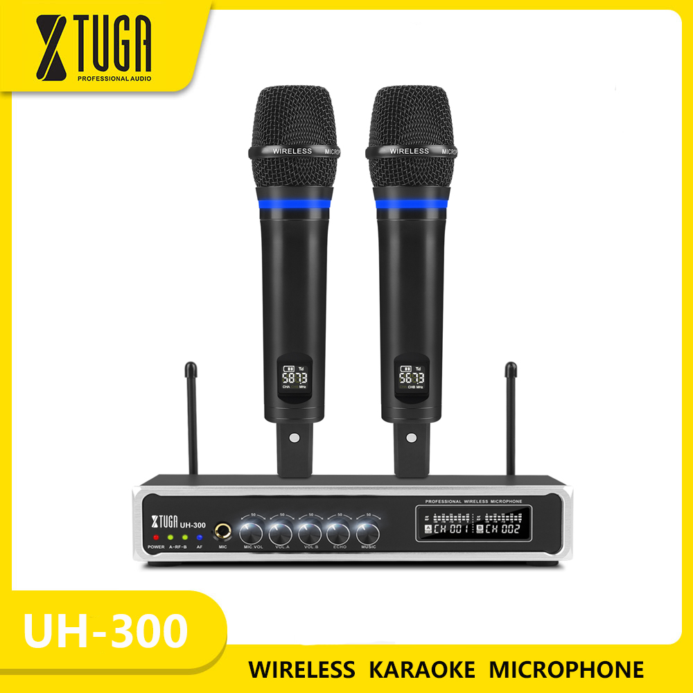 Bluetooth Karaoke Microphone Handheld - Profesjonalny bezprzewodowy mikrofon karaoke XTUGA UH300
