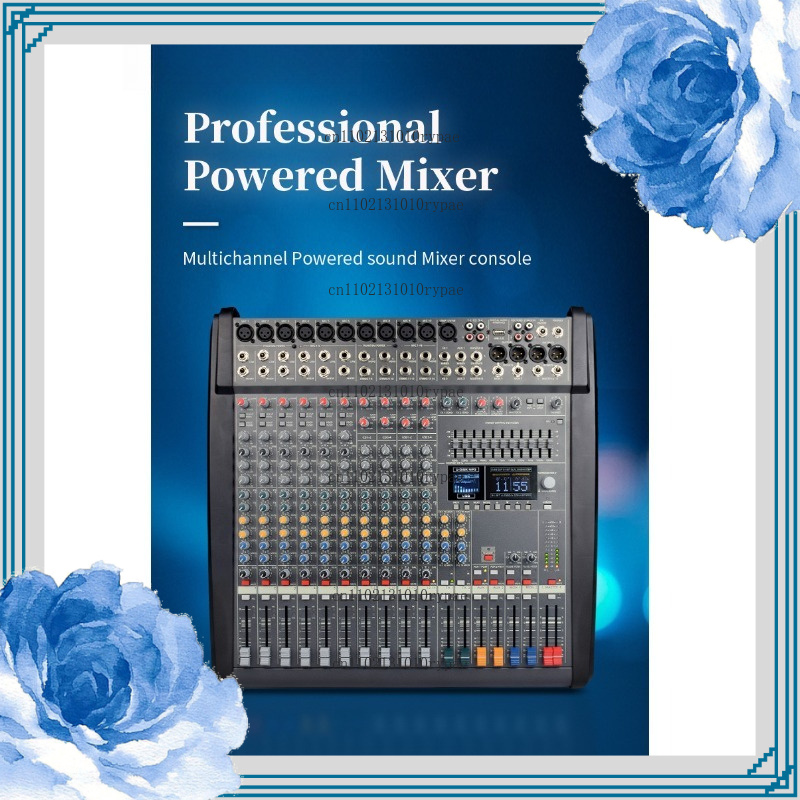 Karaoke Amplifier Mixer Bluetooth - Wysokiej mocy zewnętrzny głośnik Bluetooth do