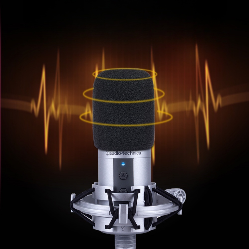 2 szt. AT2020 osłona przeciwwi – Microphone Pop Filter Foam Windscreen recenzja i cena