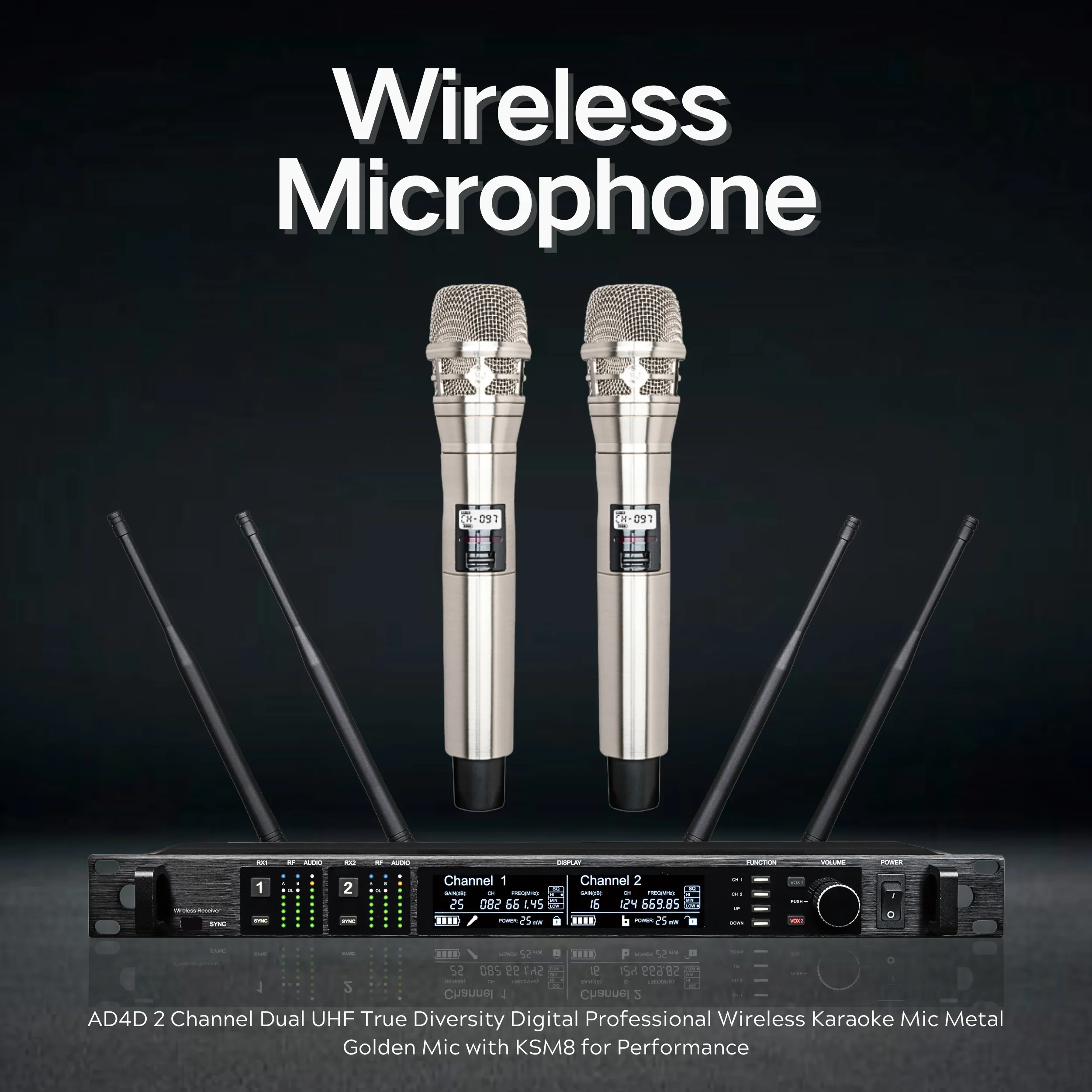 Najlepszy producent profesjona – Wireless Lavalier Microphone Dual Receiver recenzja i cena