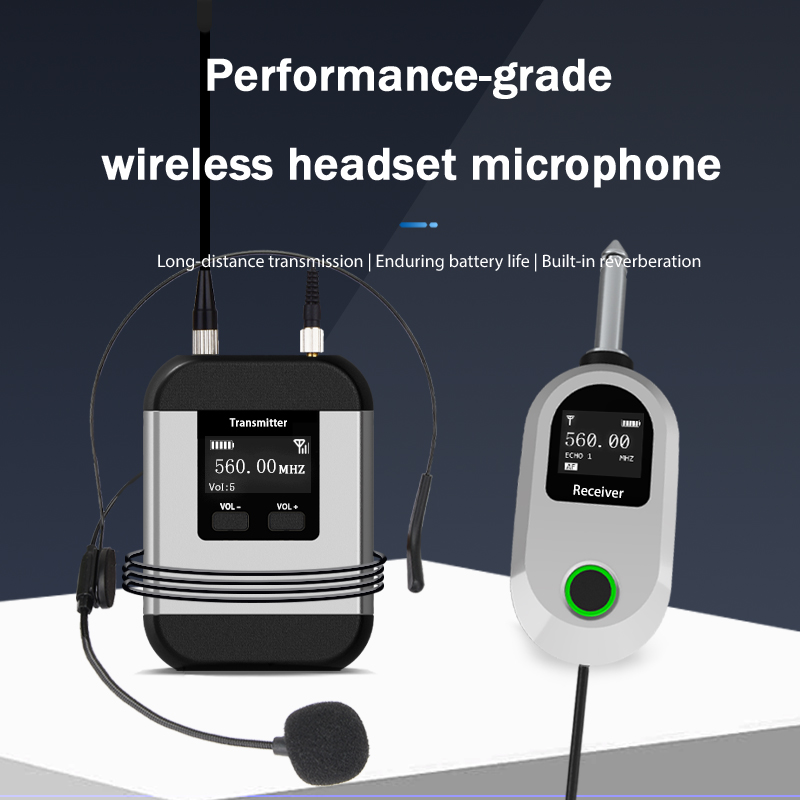 System mikrofonowy bezprzewodo – Wireless Lavalier Microphone Dual Receiver recenzja i cena