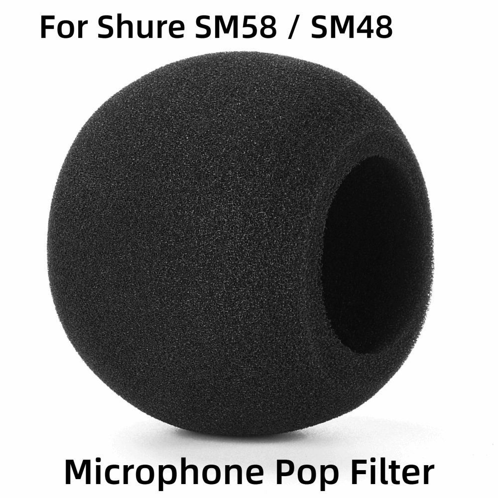 Wymienna osłona mikrofonu z wł – Microphone Pop Filter Foam Windscreen recenzja i cena