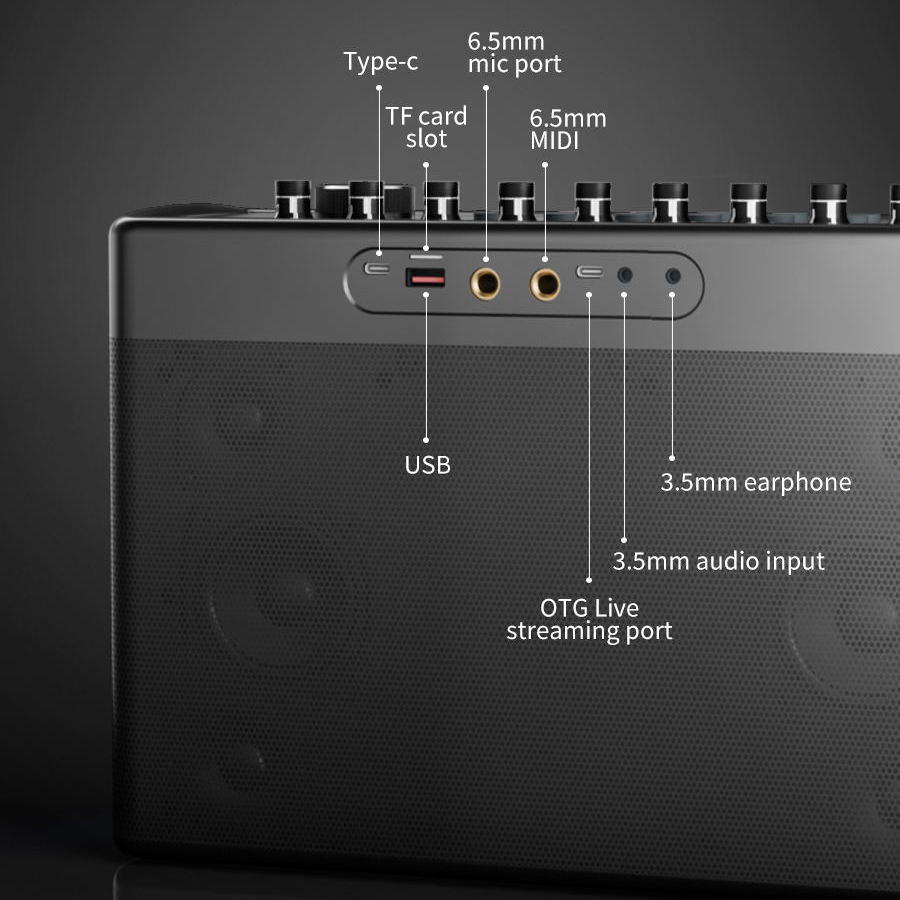 S1127 PLUS 300W Przenośny Głoś – Karaoke Machine Portable With 2 Mic recenzja i cena