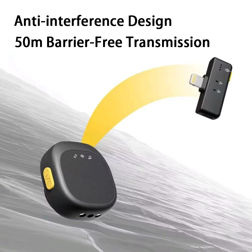 Mikrofon krawatowy bezprzewodo – Wireless Lavalier Microphone Dual Receiver recenzja i cena