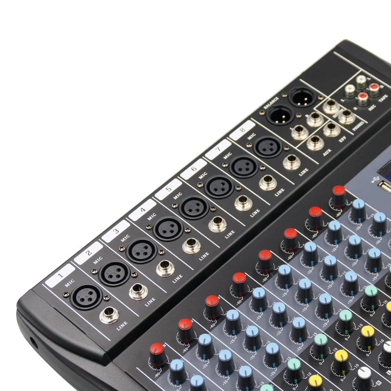 8-kanałowy mikser audio z zasi – Karaoke Amplifier Mixer Bluetooth recenzja i cena