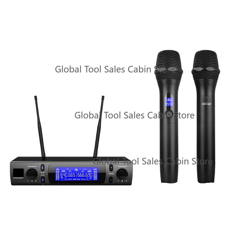 System mikrofonowy bezprzewodo – Uhf Wireless Microphone System Dual Channel recenzja i cena