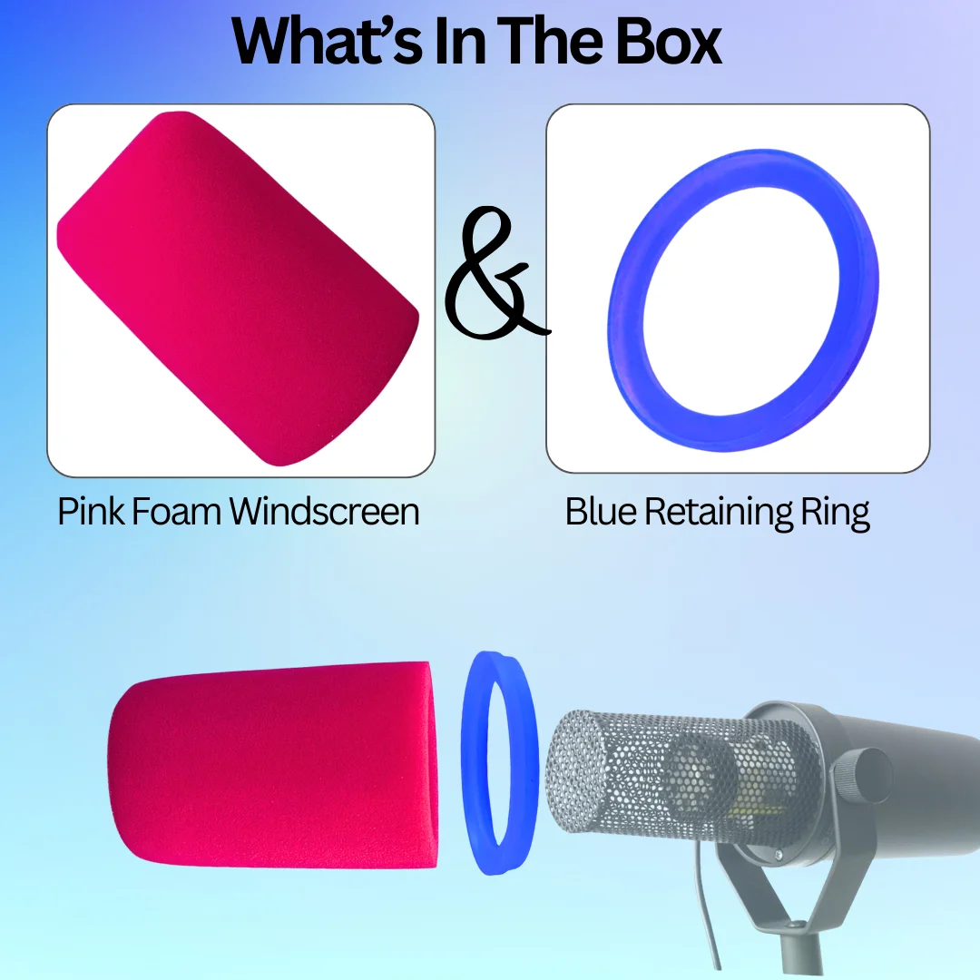Wymienna osłona przeciwwietrzn – Microphone Pop Filter Foam Windscreen recenzja i cena
