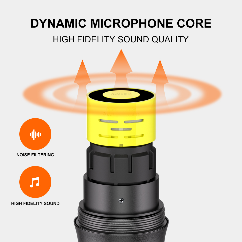 Mikrofon bezprzewodowy G-MARK  – Rechargeable Wireless Mic Lithium Battery recenzja i cena