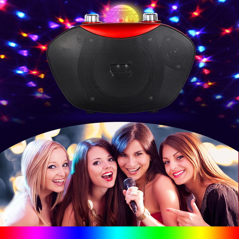 Mini Subwoofer Głośnik Przenoś – Bluetooth Karaoke Microphone Handheld recenzja i cena