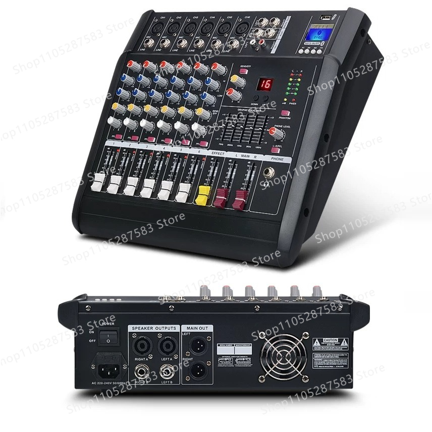 Mikser z wzmacniaczem mocy USB – Karaoke Amplifier Mixer Bluetooth recenzja i cena
