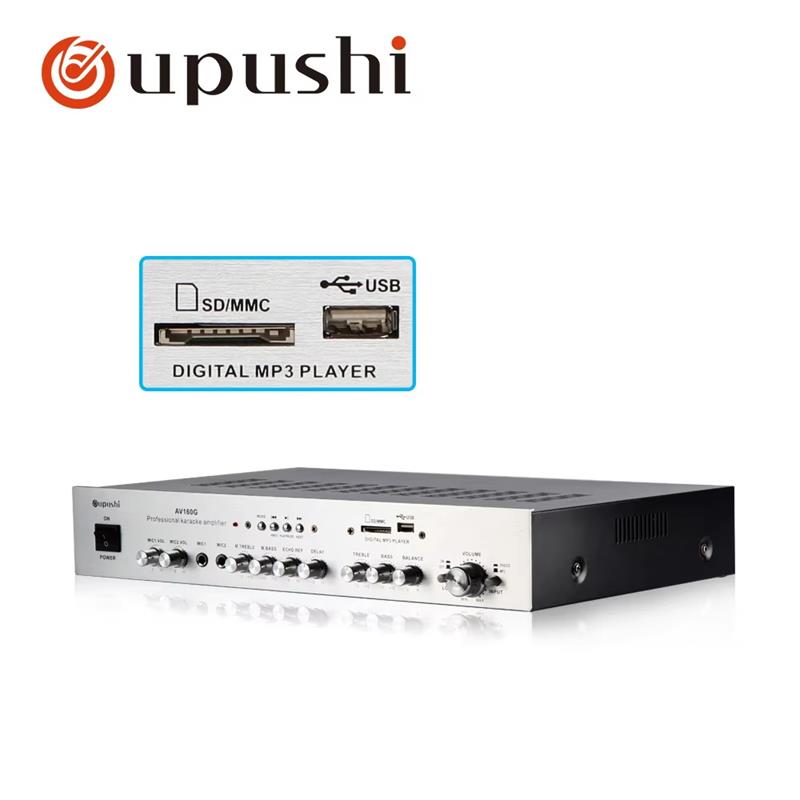 Oupushi 5-kanałowy wzmacniacz  – Karaoke Amplifier Mixer Bluetooth recenzja i cena