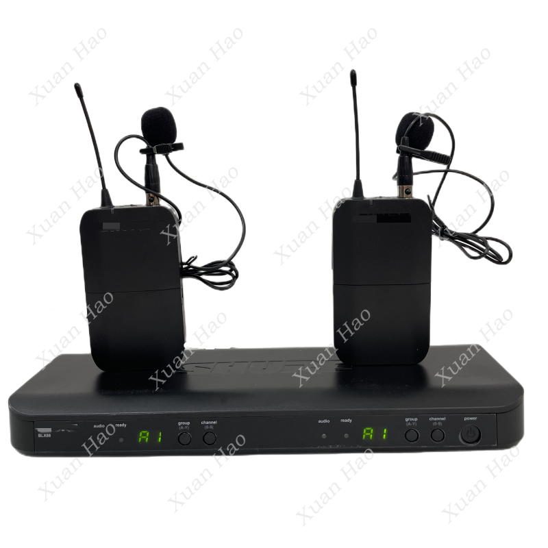Profesjonalny dwukanałowy mikr – Uhf Wireless Microphone System Dual Channel recenzja i cena