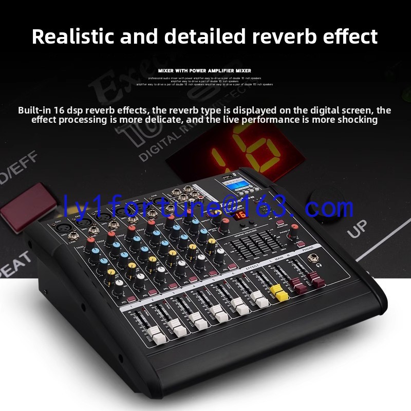 Mikser z wzmacniaczem mocy USB – Karaoke Amplifier Mixer Bluetooth recenzja i cena